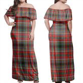 Clan Anderson Of Arbrake Tartan Hawaii Dress WX77 Clan Anderson Tartan Hawaii Dress